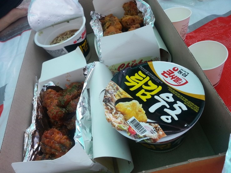아빠닭 이미지