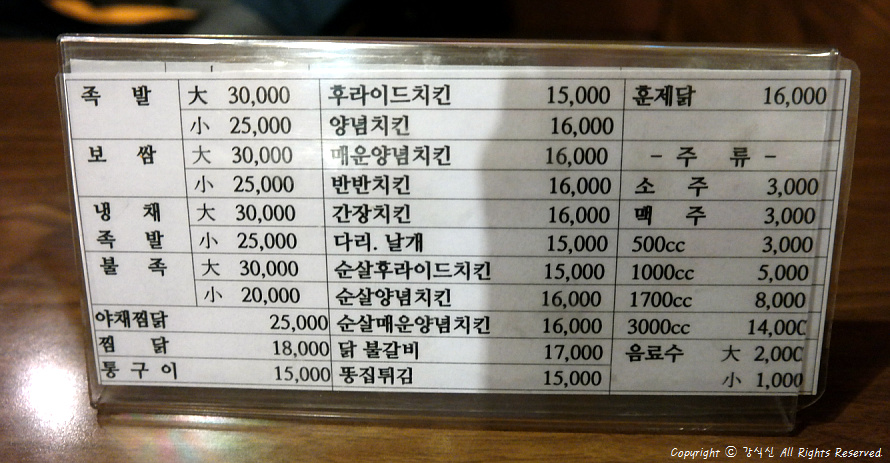 멕시칸치킨서울왕족발 이미지