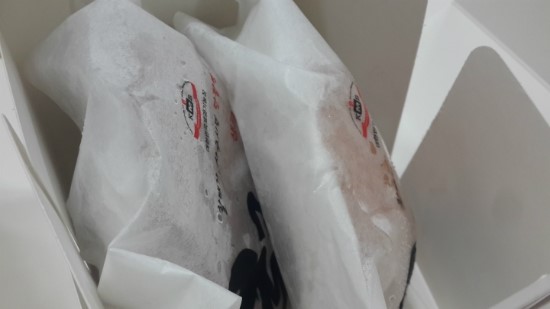 하얀 단팥빵 이미지