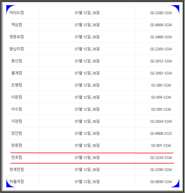 (주)이마트천호점 이미지