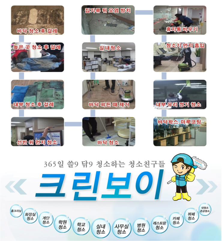 청소하는친구들 이미지