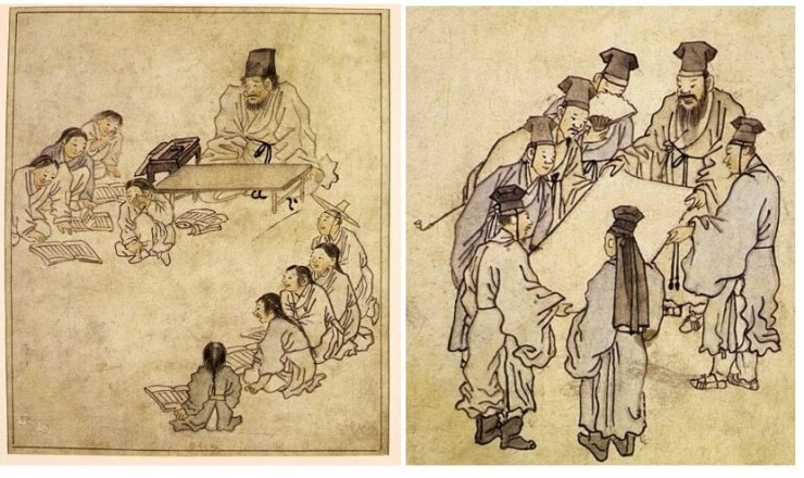 김홍도 풍속화, 단원풍속도첩 : 네이버 블로그