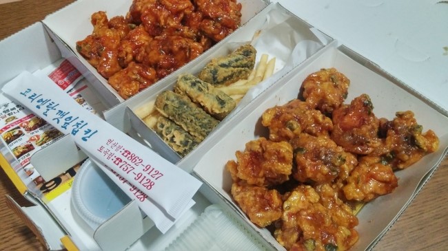 깻잎치킨 이미지