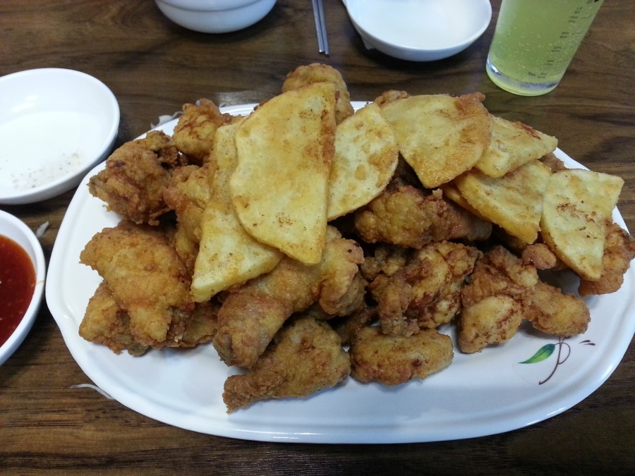 뉴숯불통닭 이미지