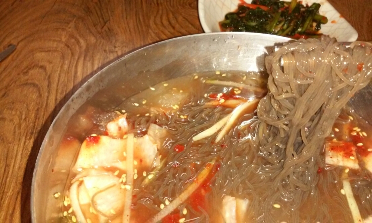 수락칡냉면 이미지