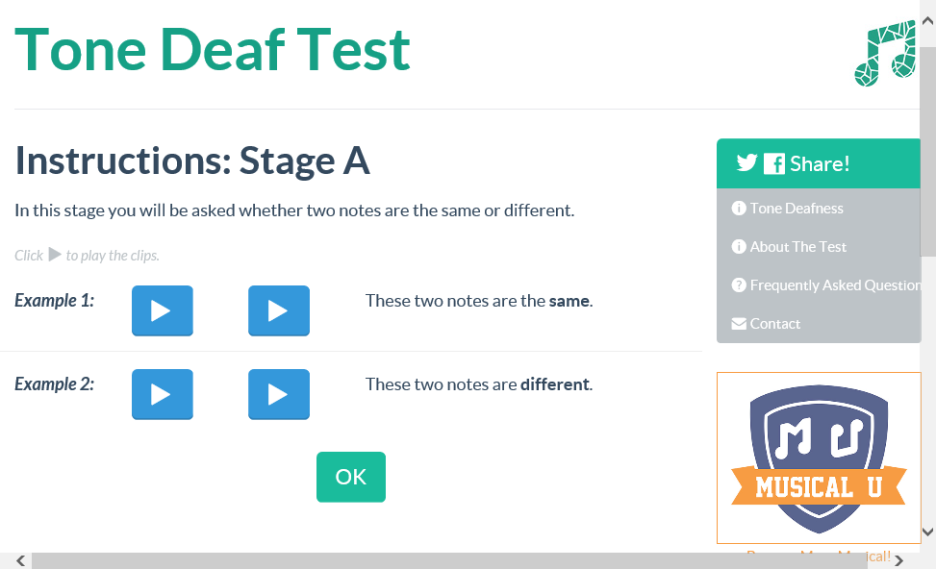 음치 테스트 사이트 Tone Deaf Test 네이버 블로그