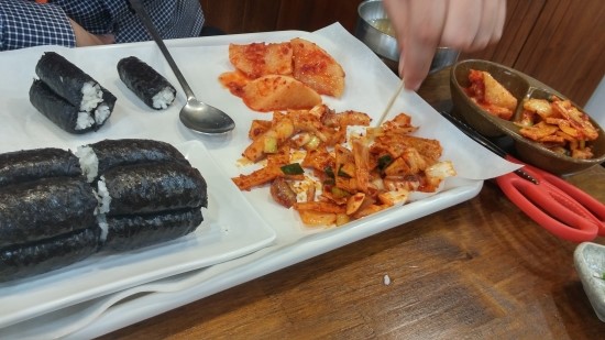 충무김밥 이미지