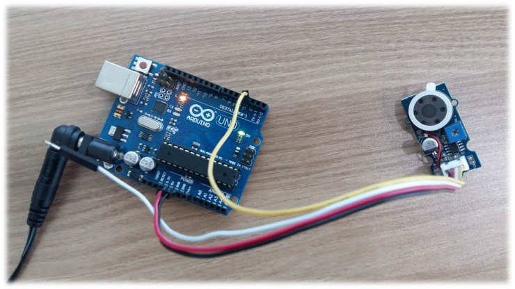 [아두이노 강좌] 아두이노 스피커 모듈 사용하기 (Arduino Grove - Speaker Sensor) : 네이버 블로그