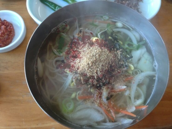 멸치국수 이미지