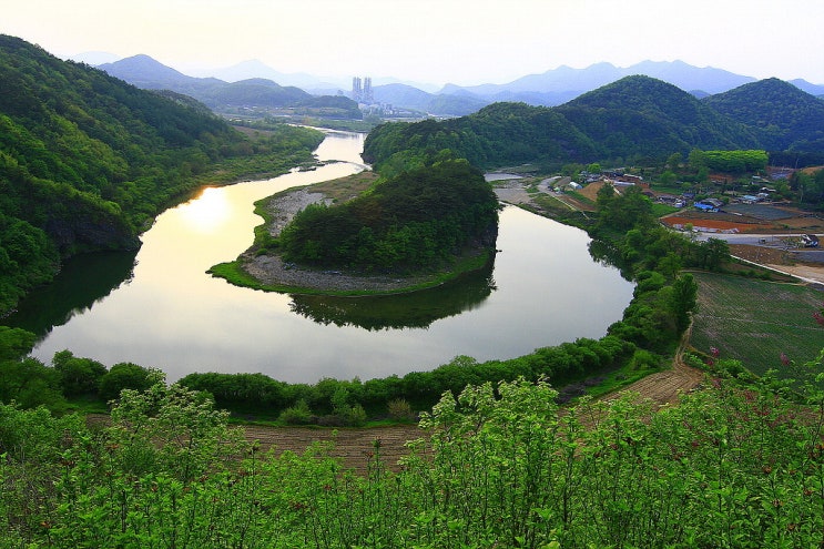 한반도 지형 이미지
