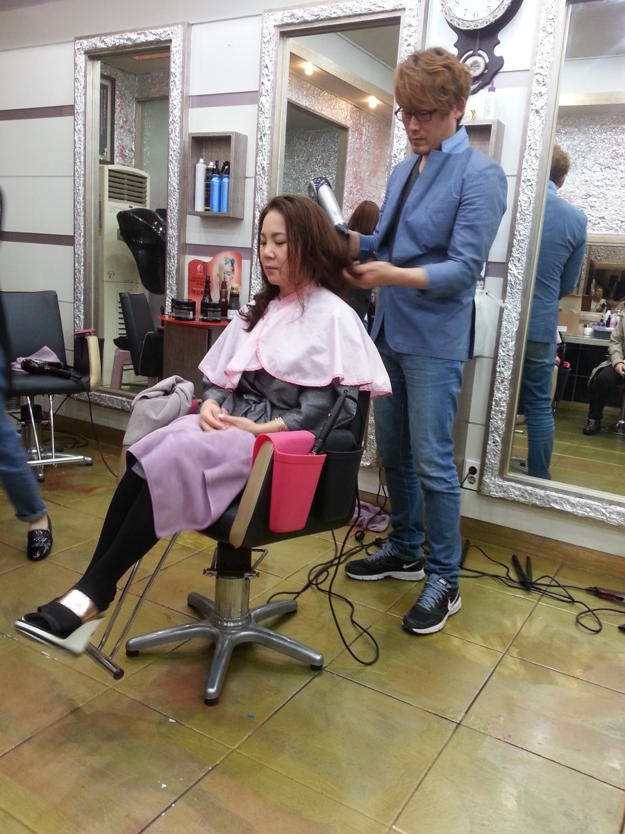 이레 헤어샵 이미지