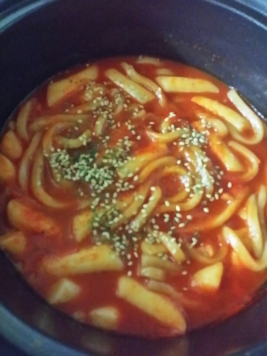 수떡볶이 이미지