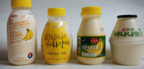 바나나우유 이미지