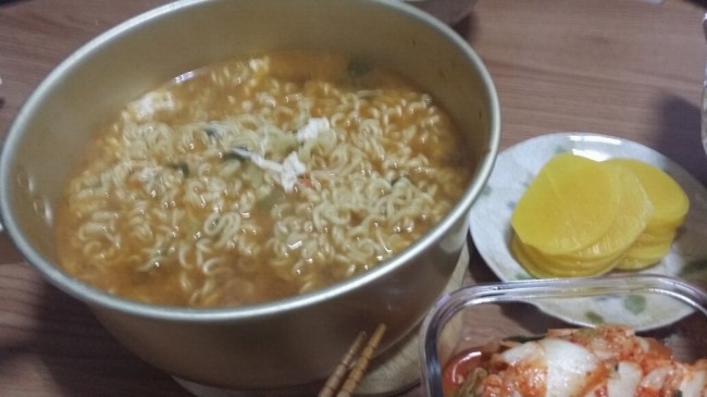라면과김밥 이미지