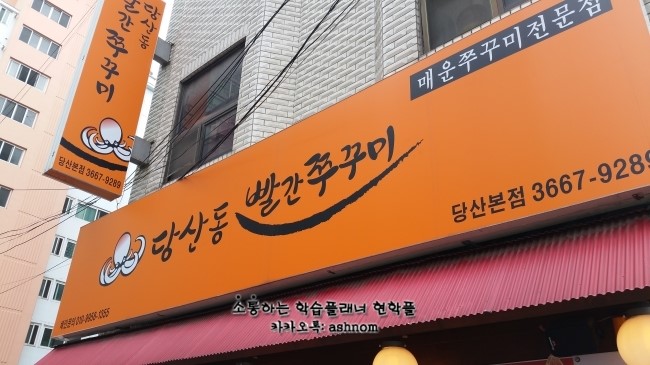 빨간쭈꾸미 이미지