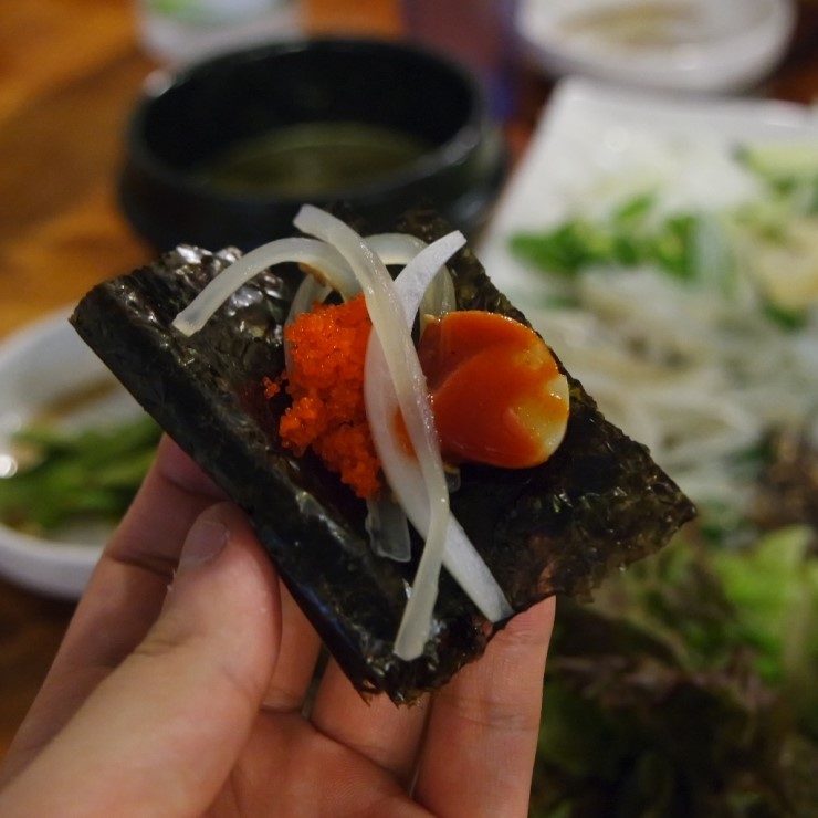 산오징어양푼무침 이미지
