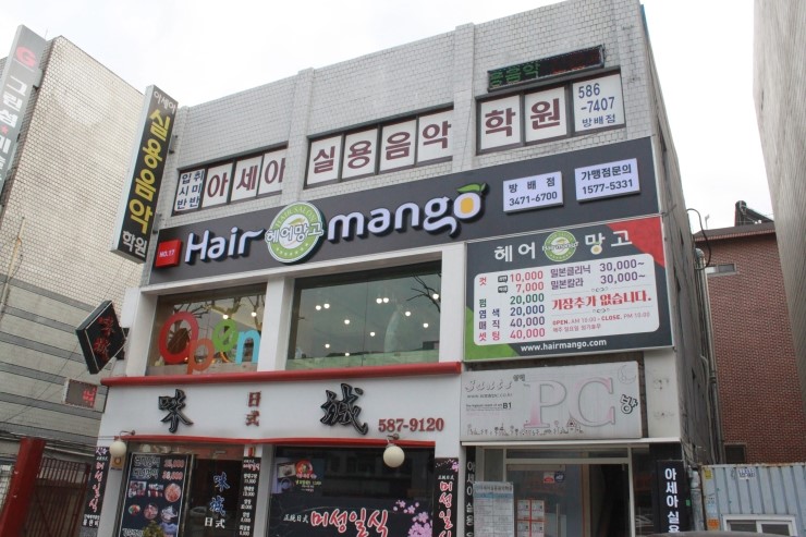 헤어망고 이미지