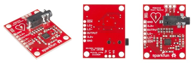 [아두이노 강좌] 아두이노 심전도(ECG,심박 리듬) 센서 (SparkFun Single Lead Heart Rate ...