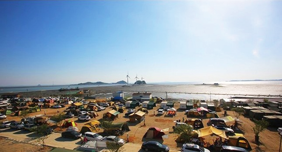 탄도항노을펜션캠핑장 이미지
