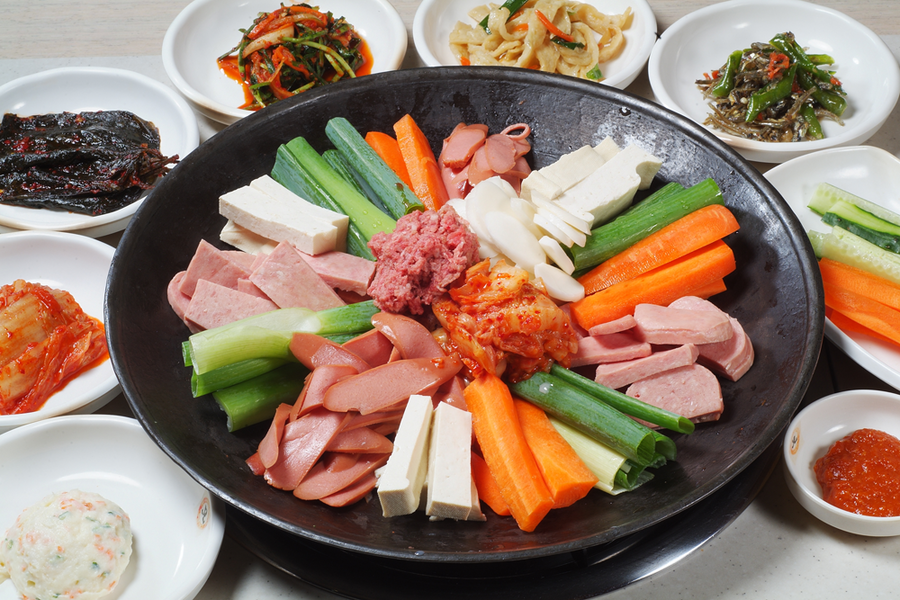 옛날김치찌개랑부대랑 이미지