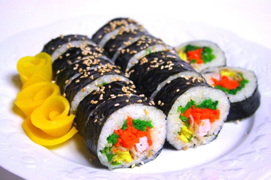 산이김밥 이미지