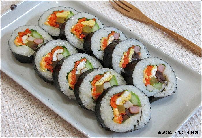 산이김밥 이미지