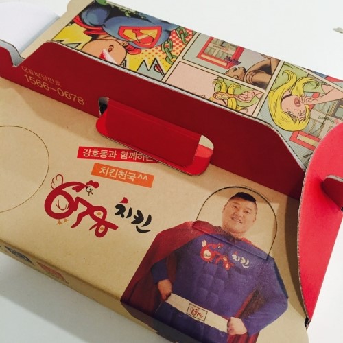 꿀닭강정 이미지