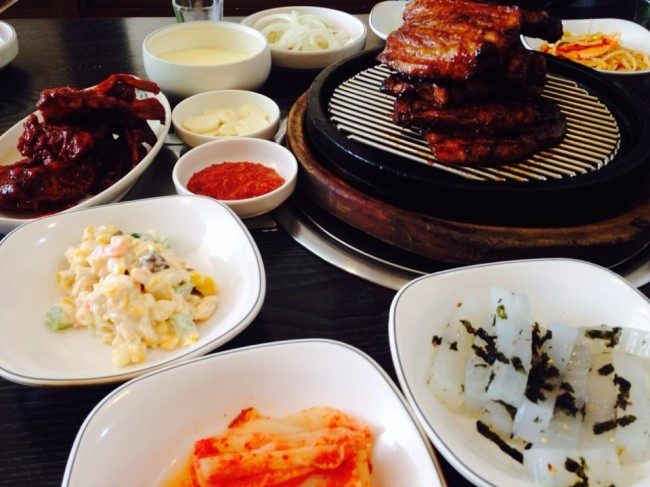 통돼지갈비 이미지