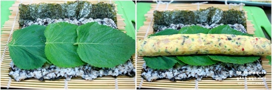 돌돌말이김밥 이미지