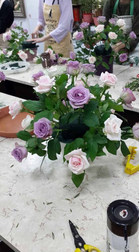 란스플로리스트꽃꽂이학원 이미지