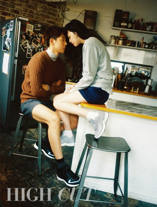 커플헤어룩 이미지