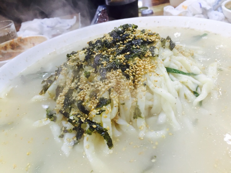 막창칼국수 이미지