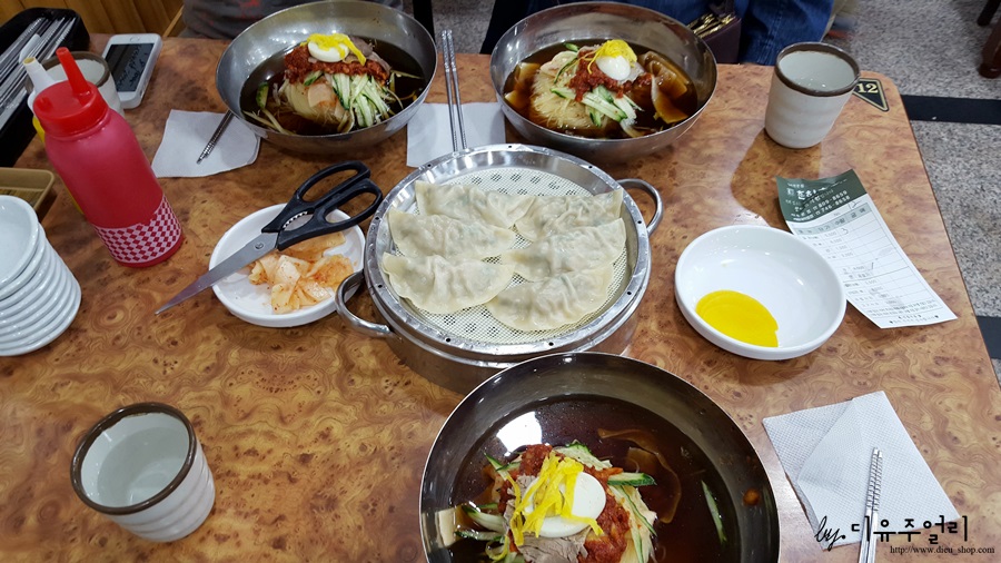 맛나춘하추동밀면 이미지