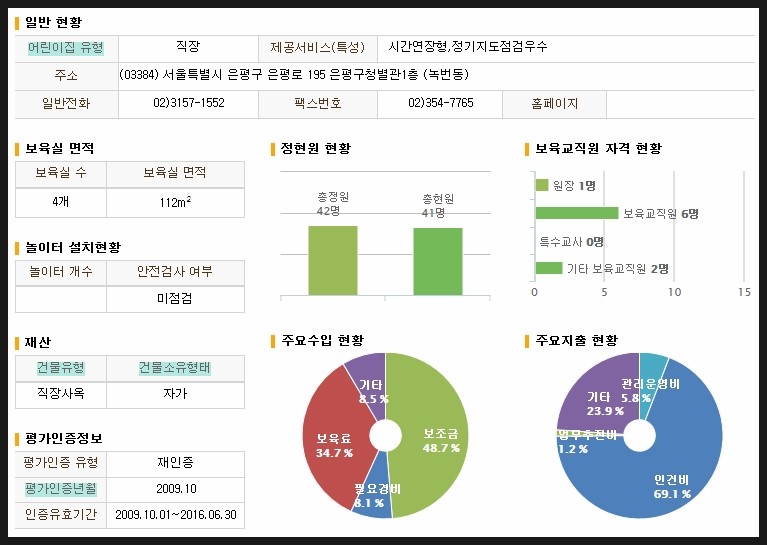 은평구청어린이집 이미지
