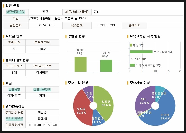 은평구청어린이집 이미지
