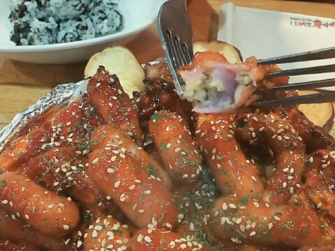 훌랄라참숯바베큐치킨 이미지