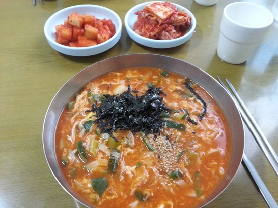 장칼국수 이미지