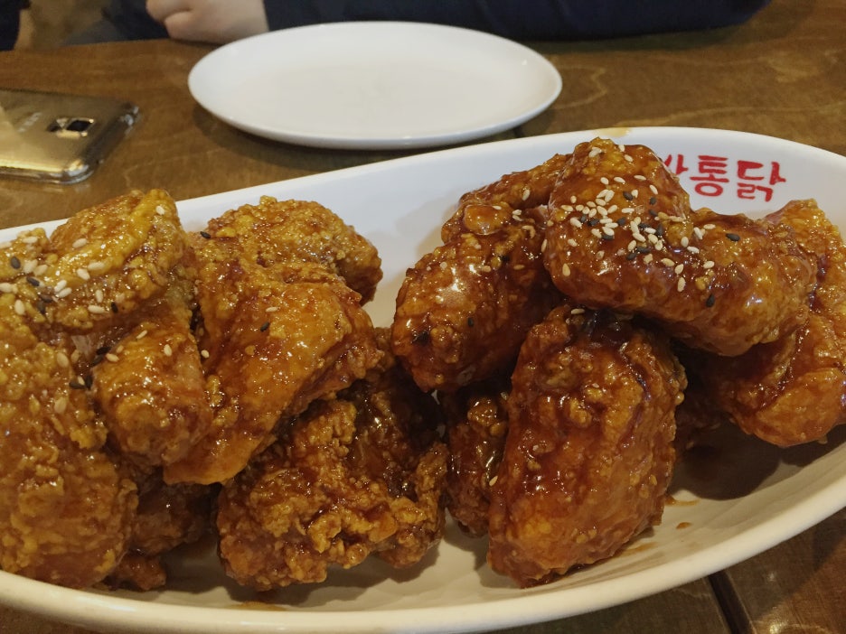 쌀통닭 이미지