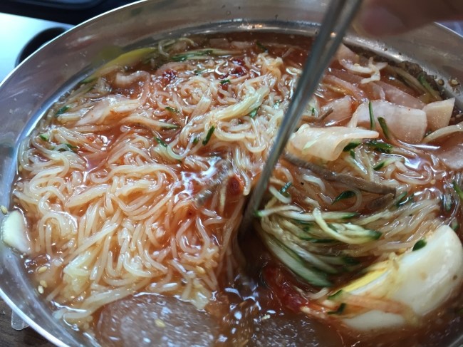 서면밀면 이미지