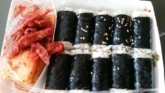 라면과김밥 이미지