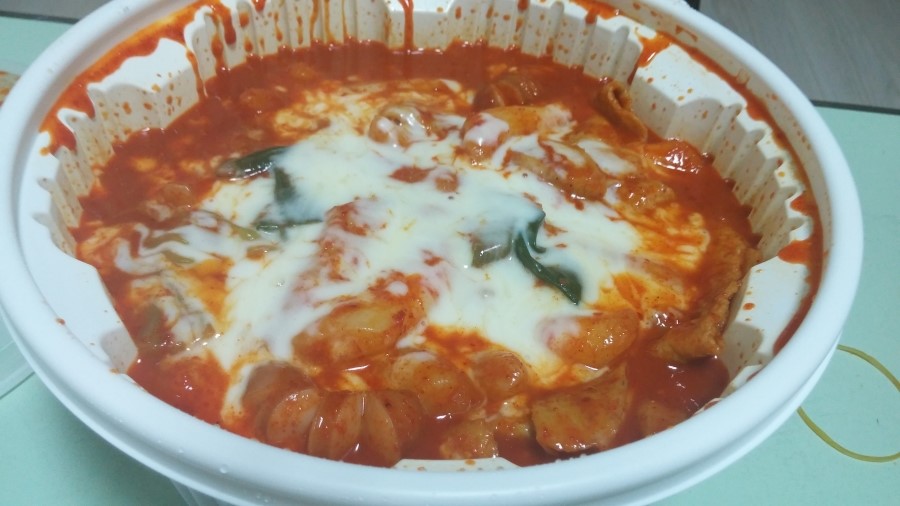 엽기떡볶이 이미지