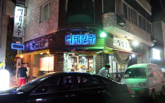 뼈대일주 이미지