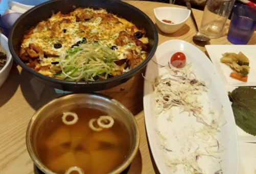 피자퐁닭 이미지