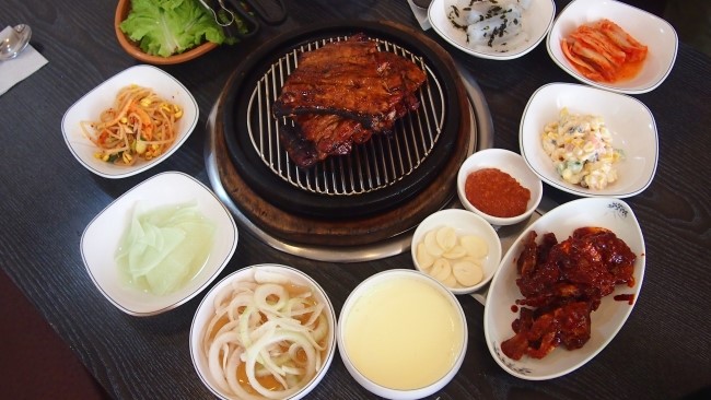 통돼지갈비 이미지