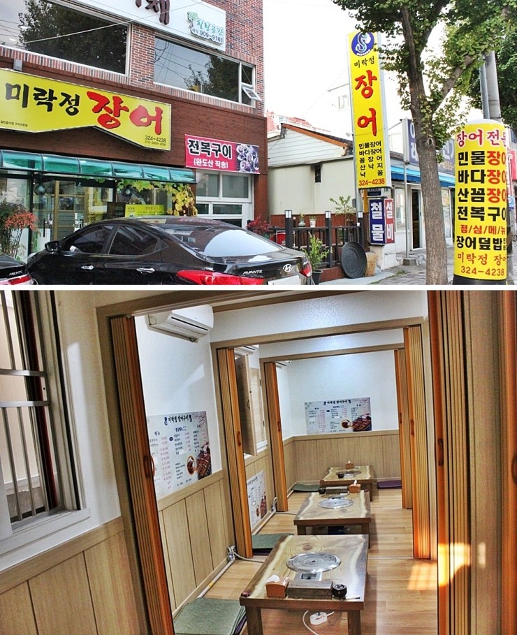 미락정장어 이미지
