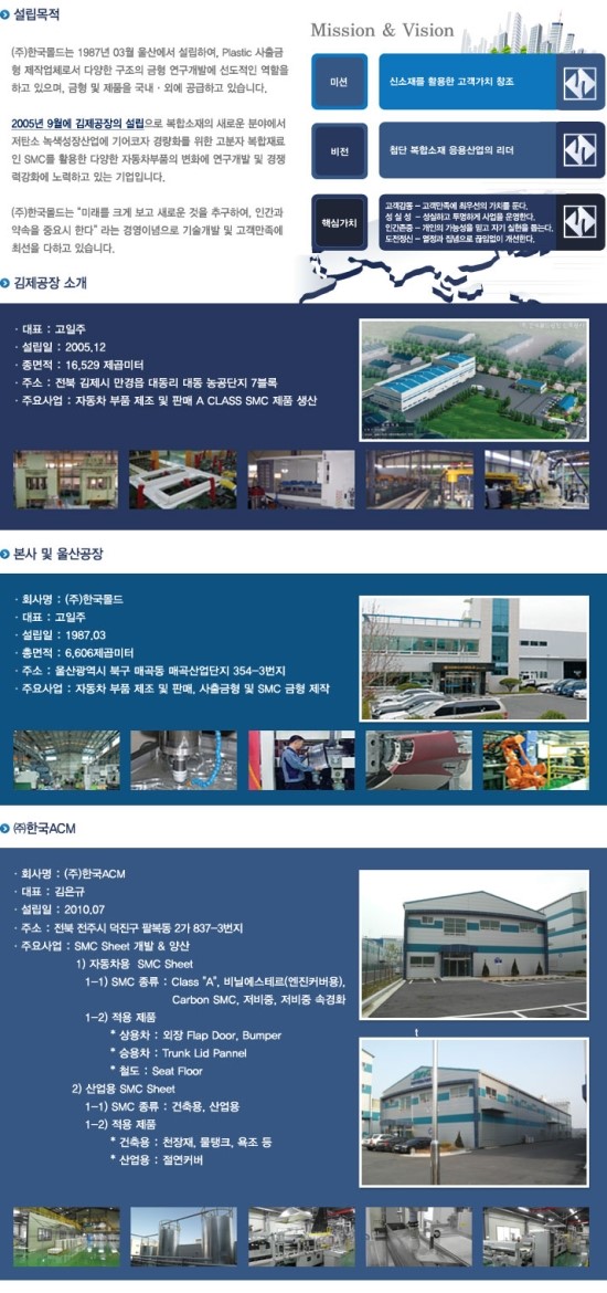 (주)한국몰드 이미지