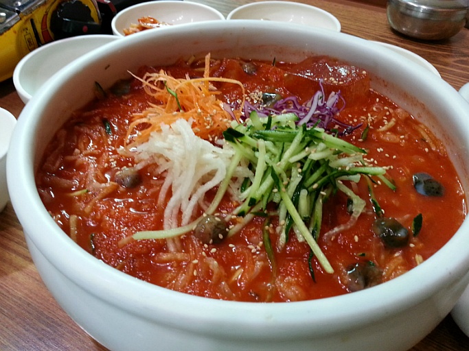 사계절물회 이미지