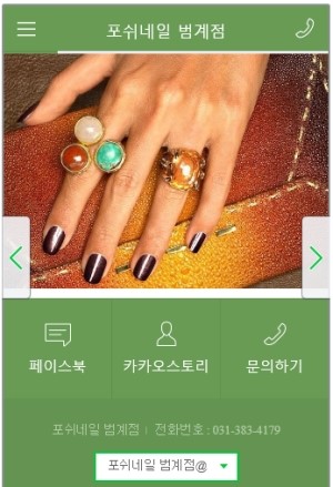 포쉬네일(forsythe) 이미지