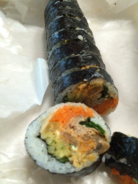 와당김밥 이미지