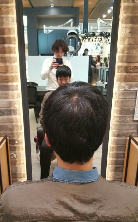 오늘남성헤어 이미지